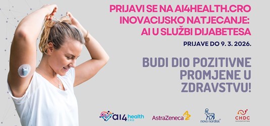 Prijavi se na AI4Health.Cro inovacijsko natjecanje 2026: AI u službi dijabetesa!